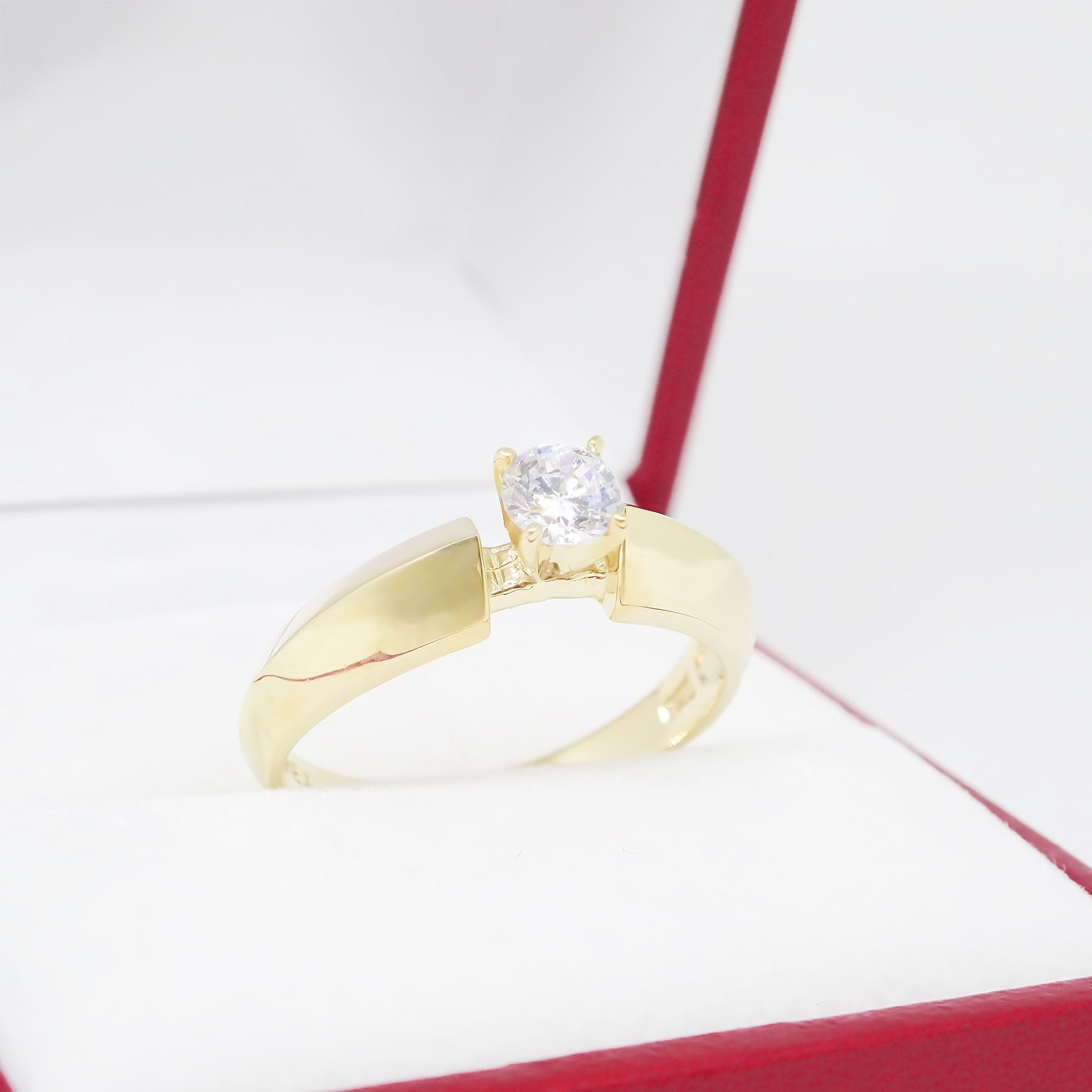 Amor Eterno - Anillo Démeter / Oro 10k Sólido