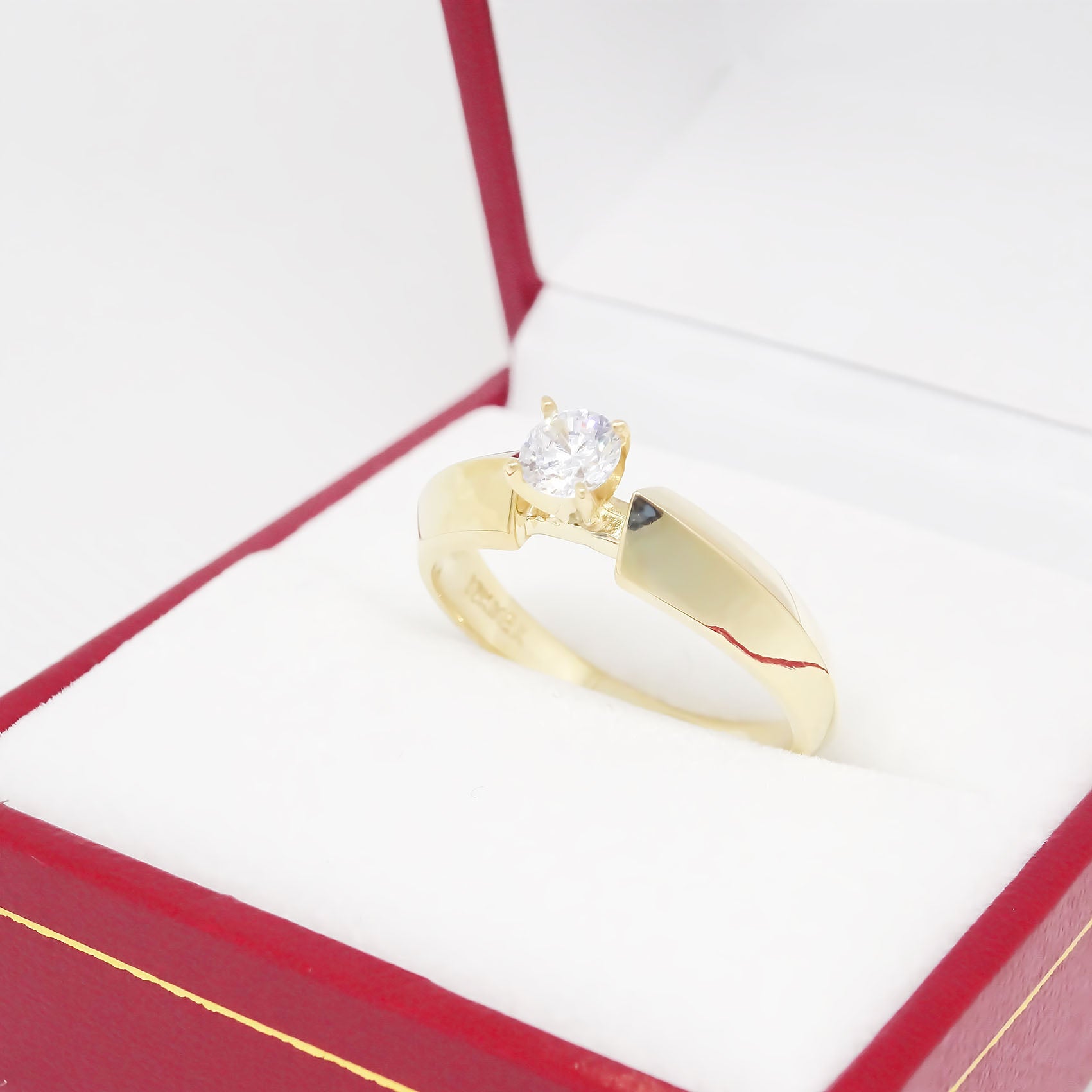 Amor Eterno - Anillo Démeter / Oro 14k Sólido