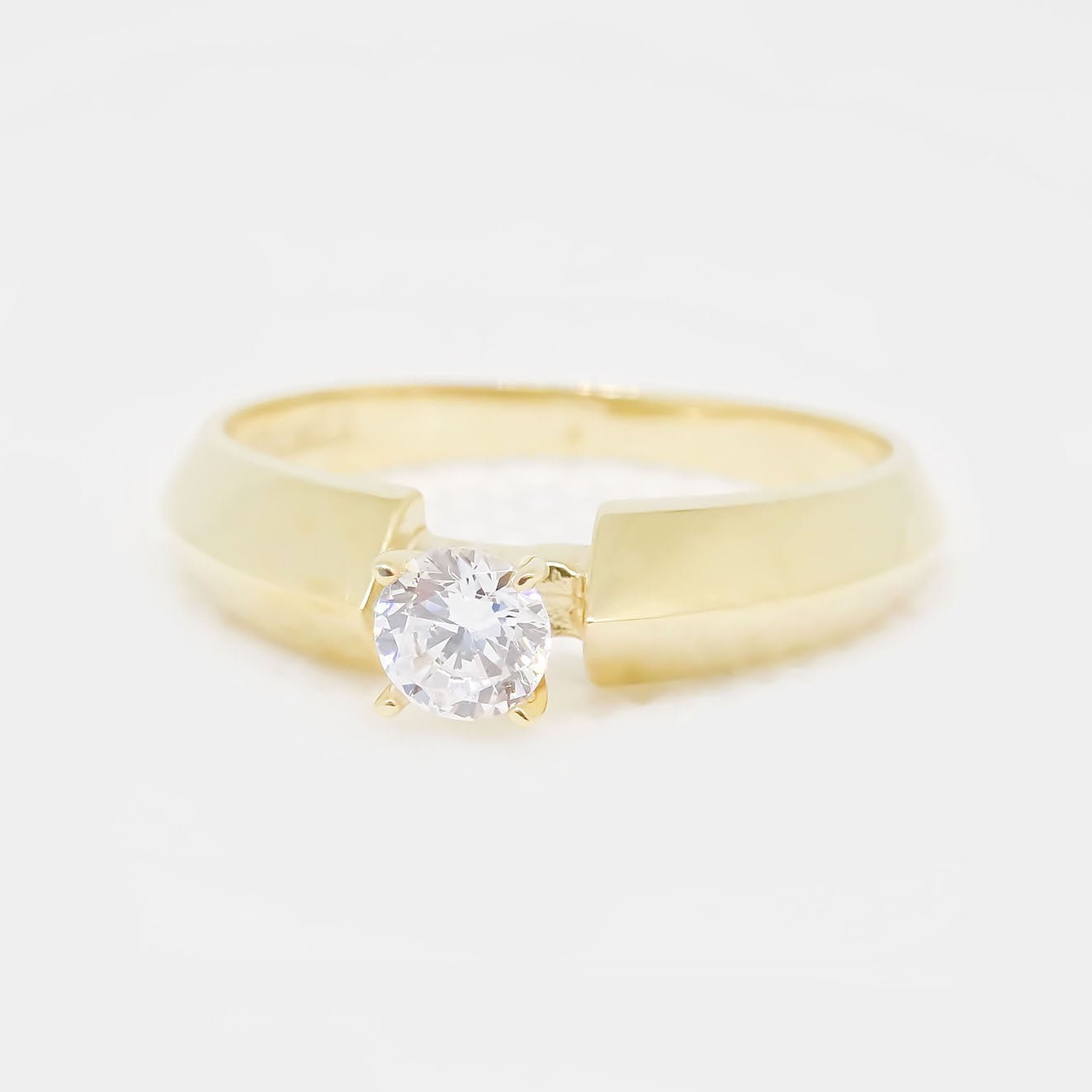 Amor Eterno - Anillo Démeter / Oro 10k Sólido