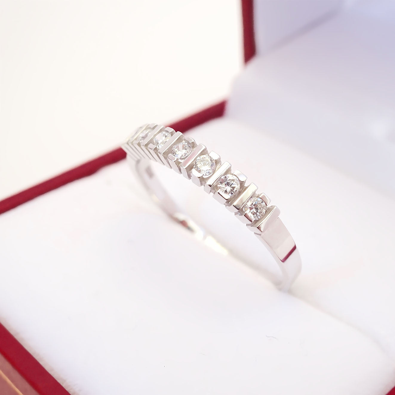 Amor Eterno - Churumbela Divisiones / Oro Solido 14k / Blanco