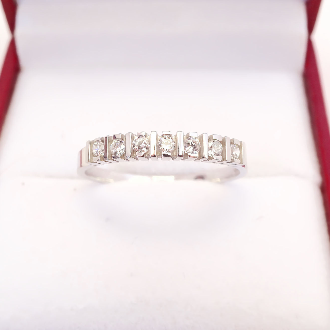 Amor Eterno - Churumbela Divisiones / Oro Solido 14k / Blanco