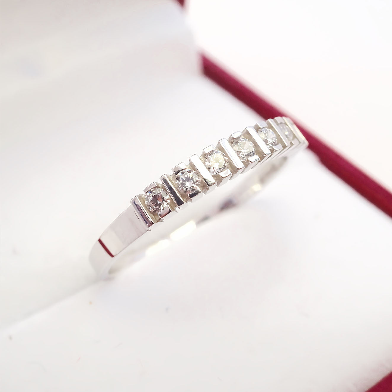 Amor Eterno - Churumbela Divisiones / Oro Solido 14k / Blanco