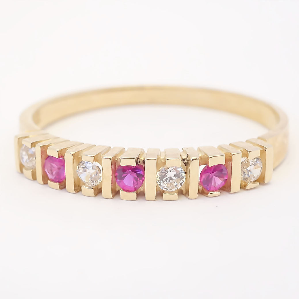 Amor Eterno - Churumbela Divisiones / Oro Solido 10k / Love