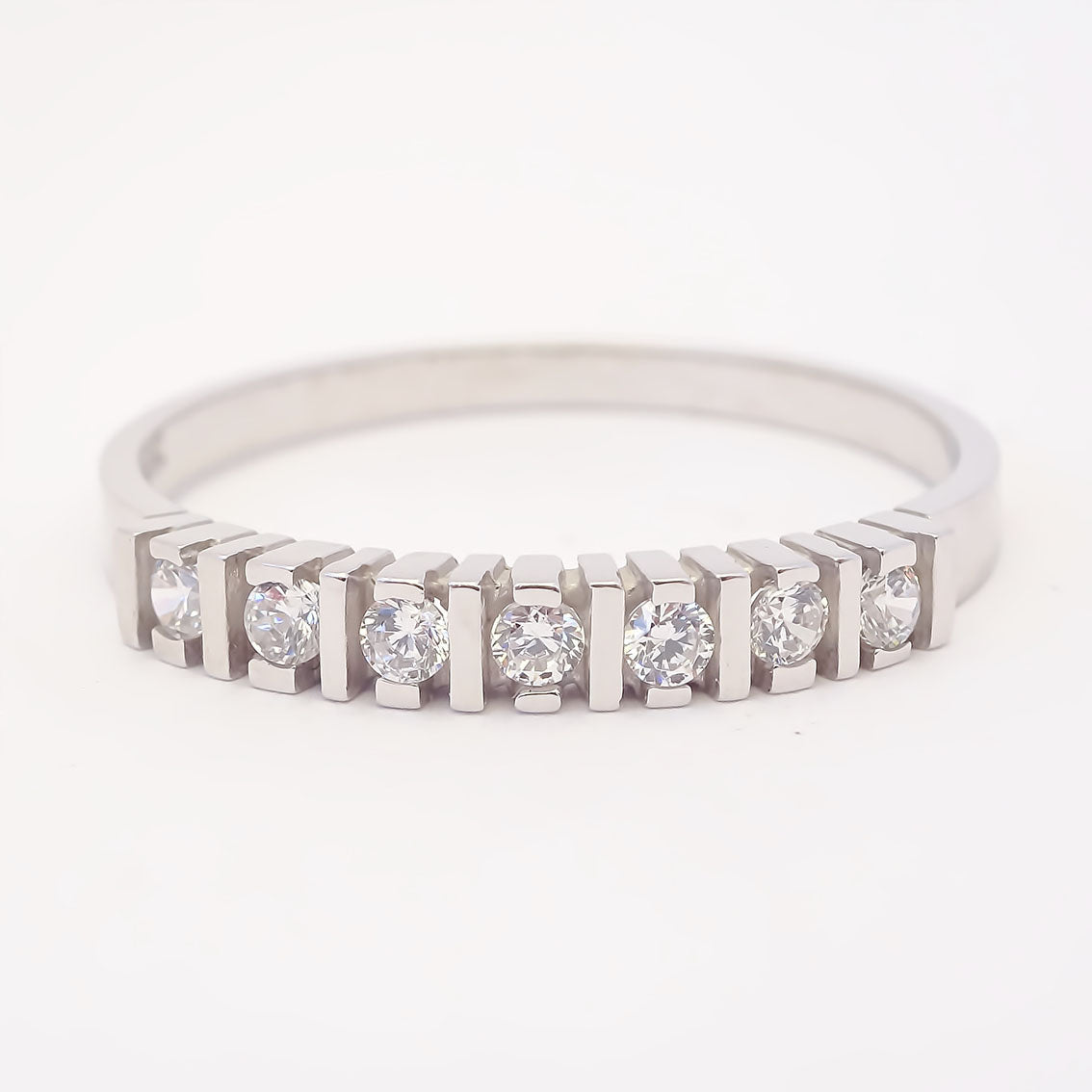 Amor Eterno - Churumbela Divisiones / Oro Solido 14k / Blanco