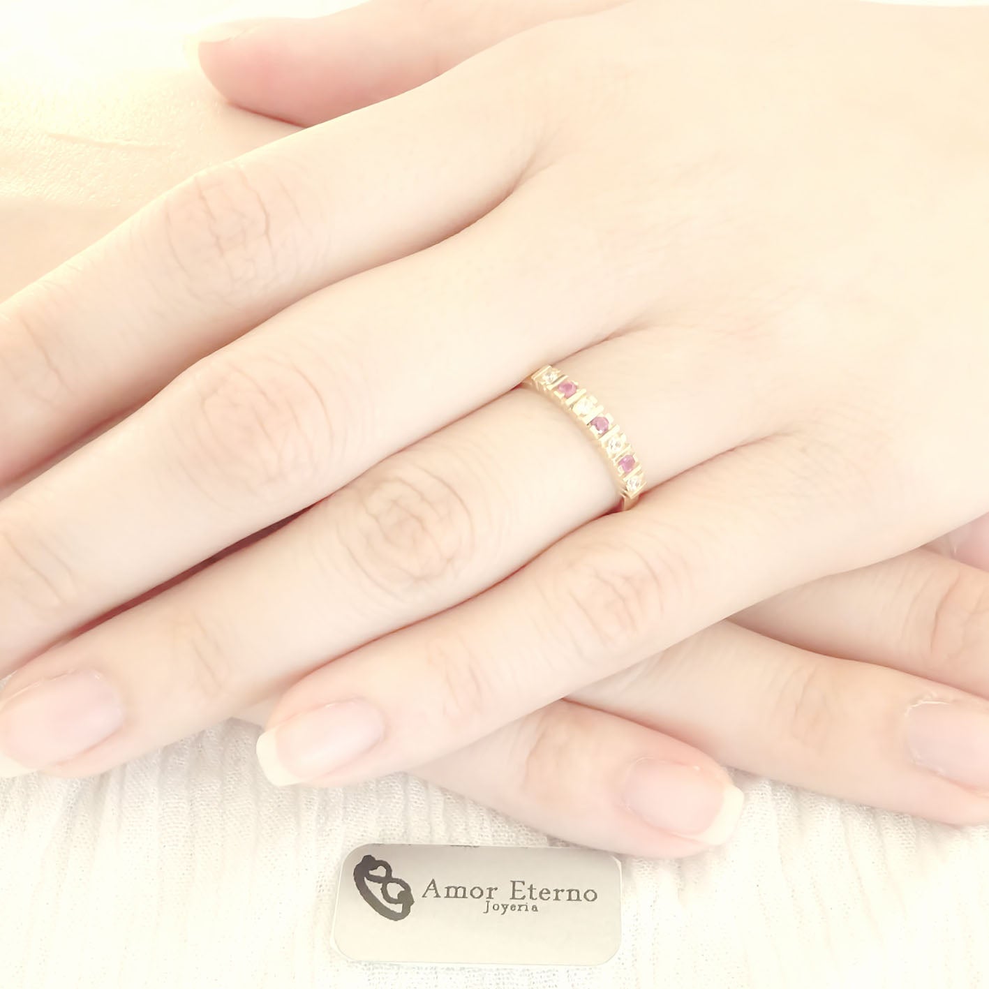 Amor Eterno - Churumbela Divisiones / Oro Solido 10k / Love