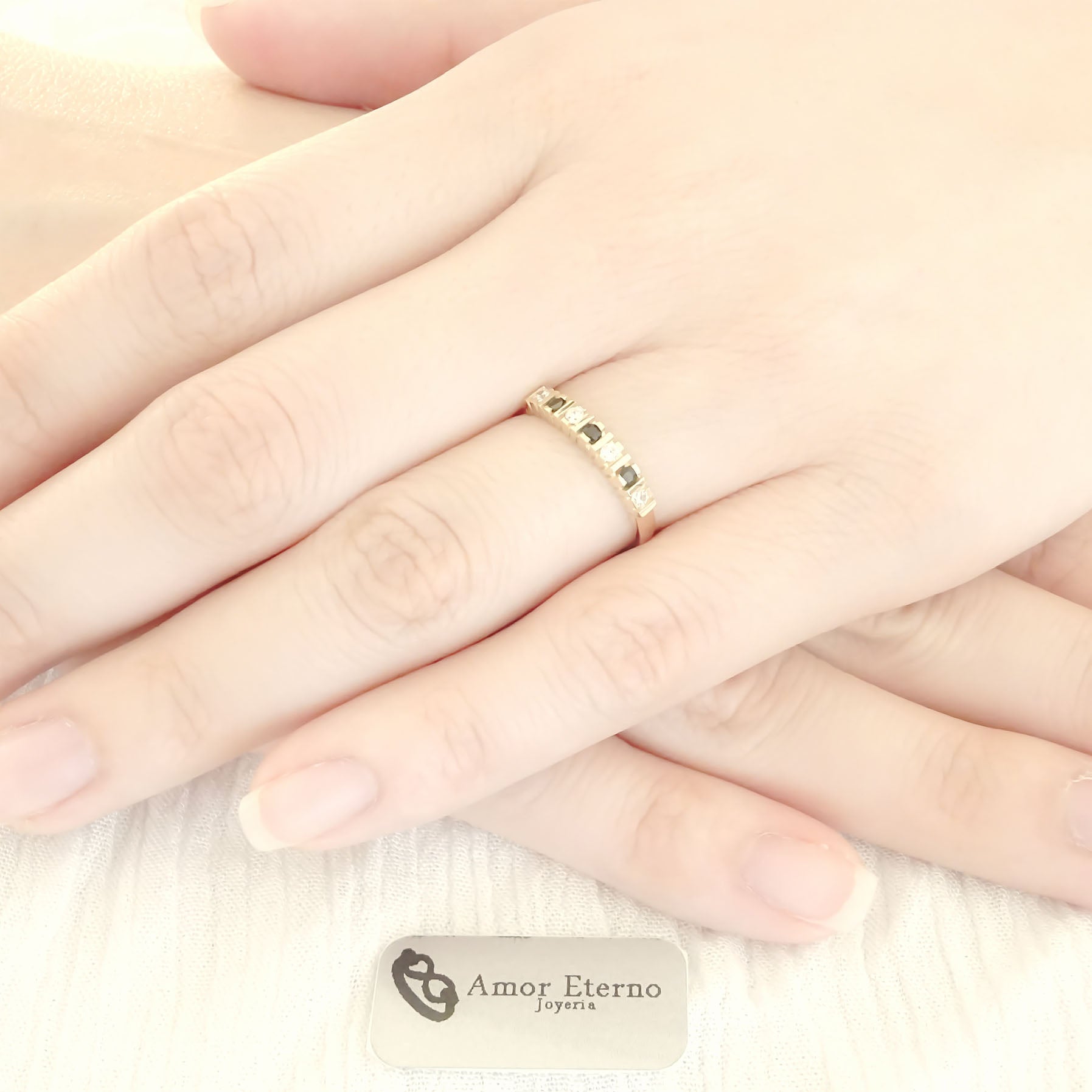 Amor Eterno - Churumbela Divisiones / Oro Solido 14k / Dominó