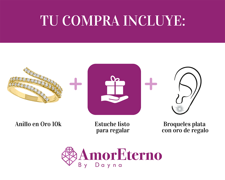 Anillo Amanda 10k