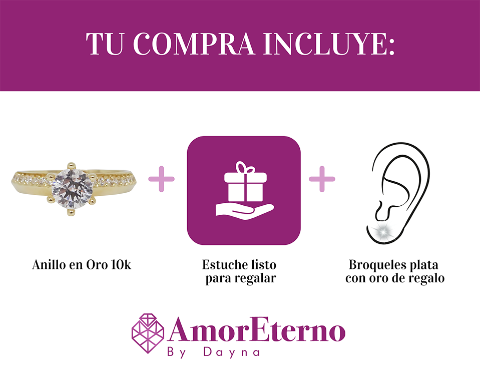 Amor Eterno - Churumbela Pavel- Oro Solido 10k