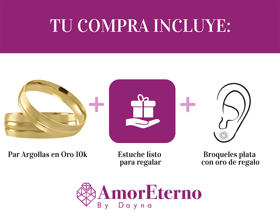 Argollas Armonía 10k
