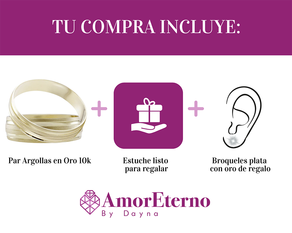 Argollas Princess 10k