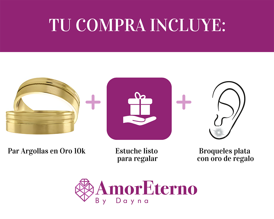 Argollas Alec 10k