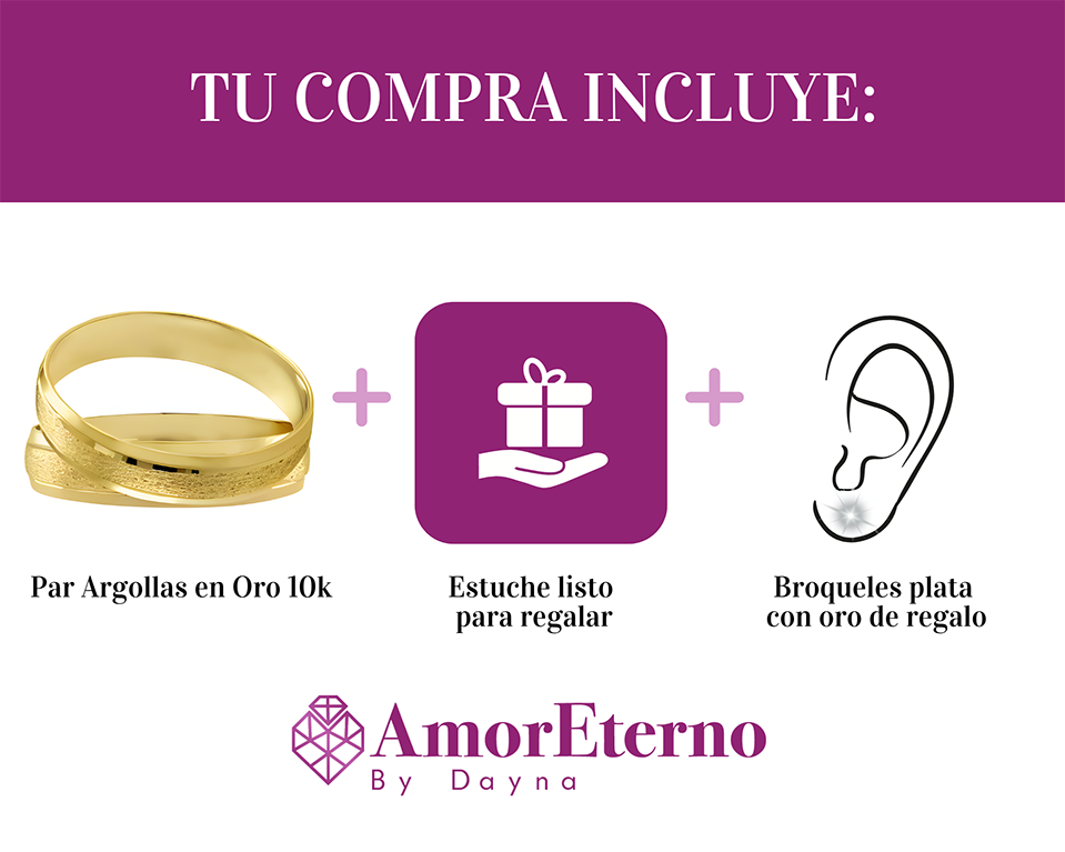 Argollas Cascada 10k