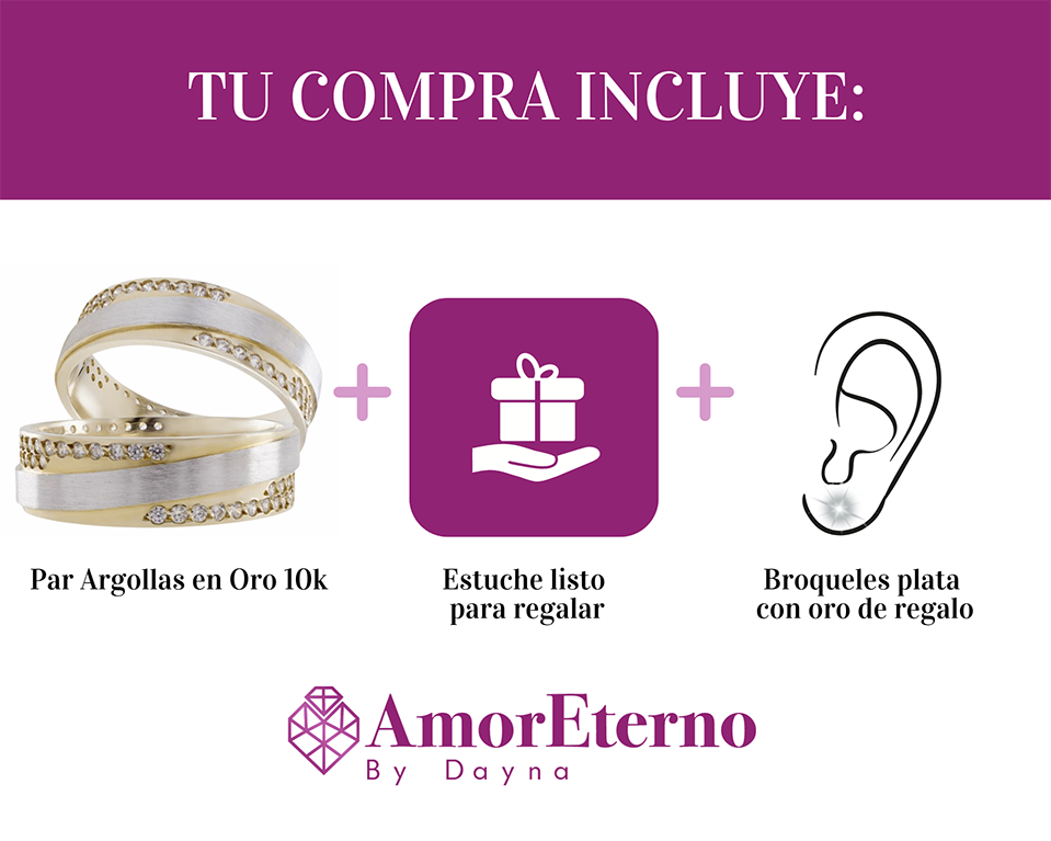 Argollas Eternidad 10k