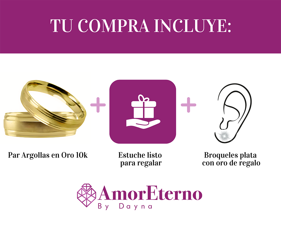 Argollas Ternura 10k