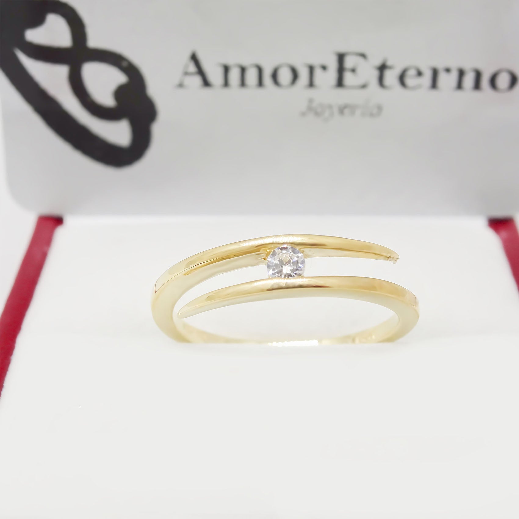 Anillo Andrómeda 14k