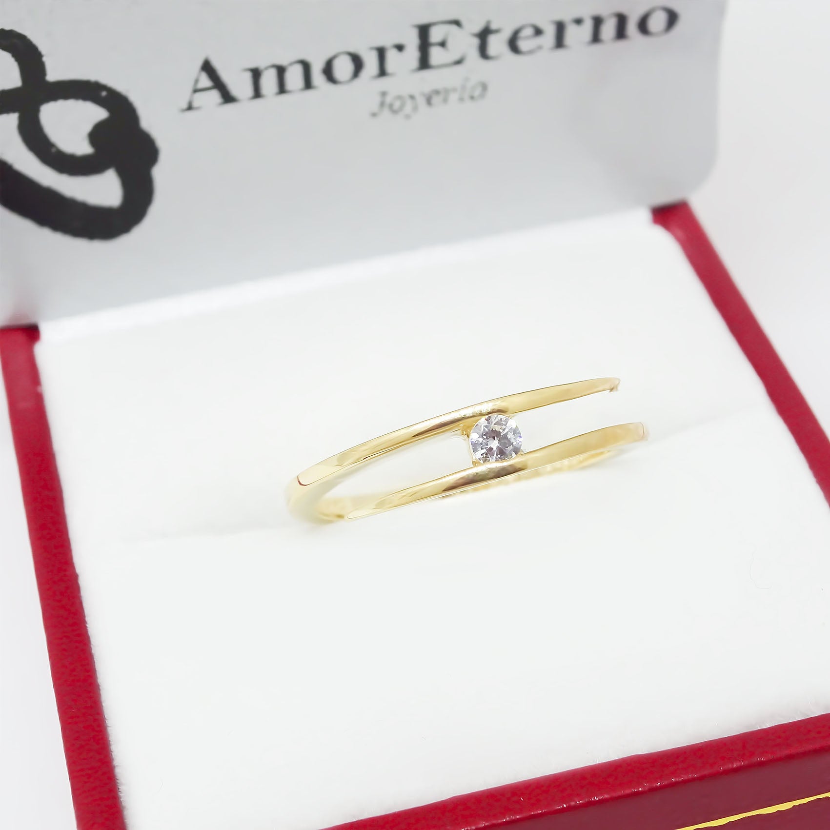Anillo Andrómeda 14k