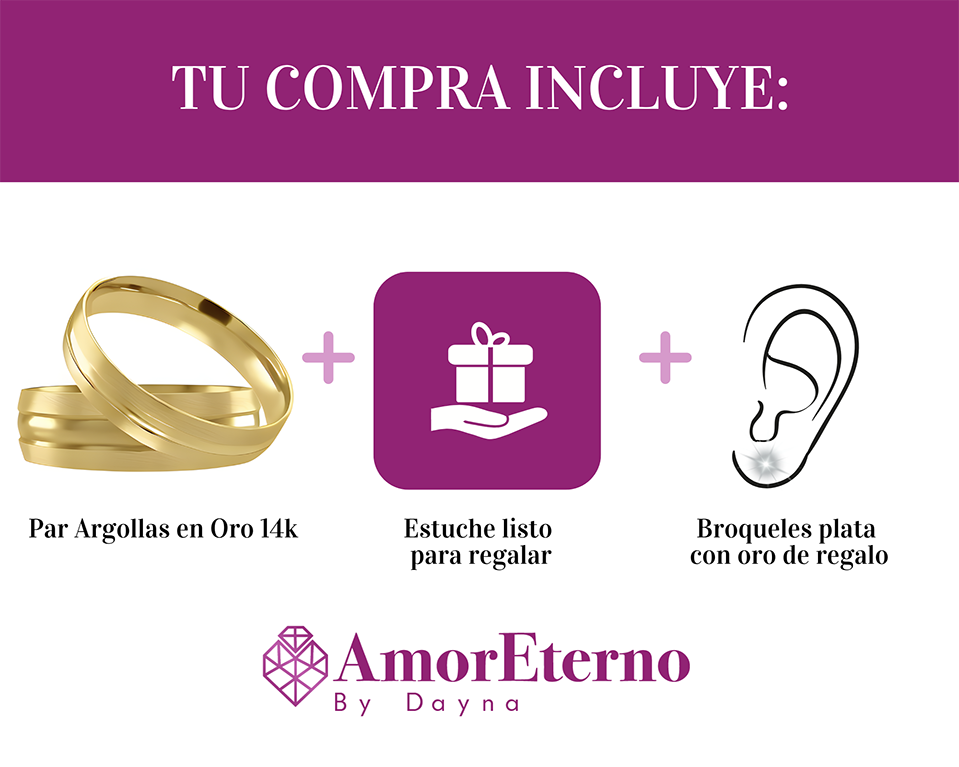 Argollas Armonía 14k