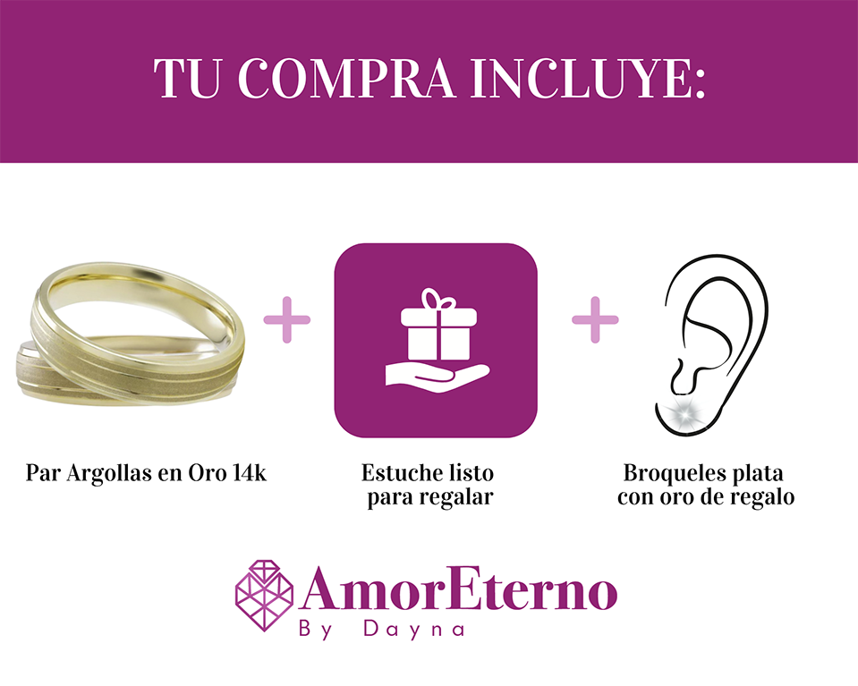 Argollas Makar 14k