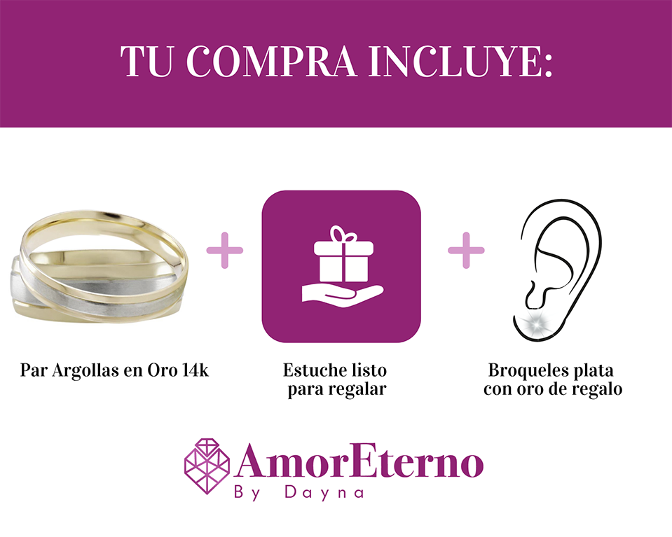 Argollas Acuerdos 14k