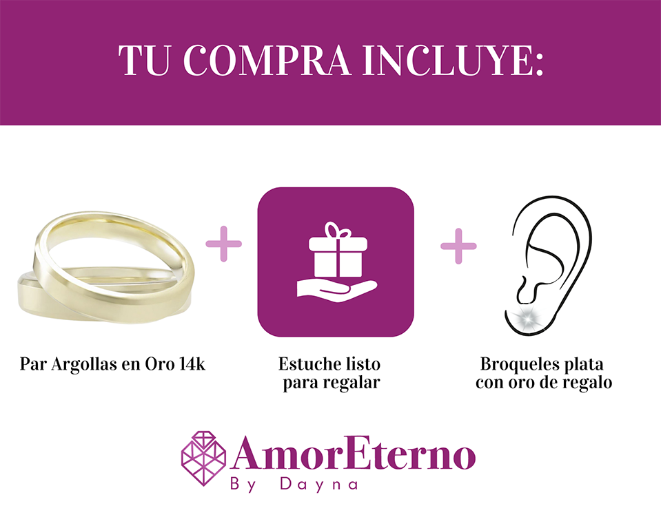 Argollas Esperanza 14k