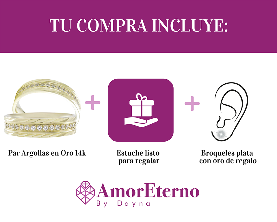 Argollas Galadriel 14k