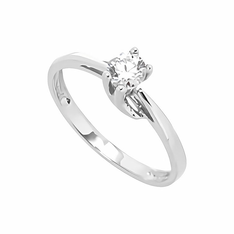 Amor Eterno - Solitario Hermoso / Y* / Oro 10k Solido