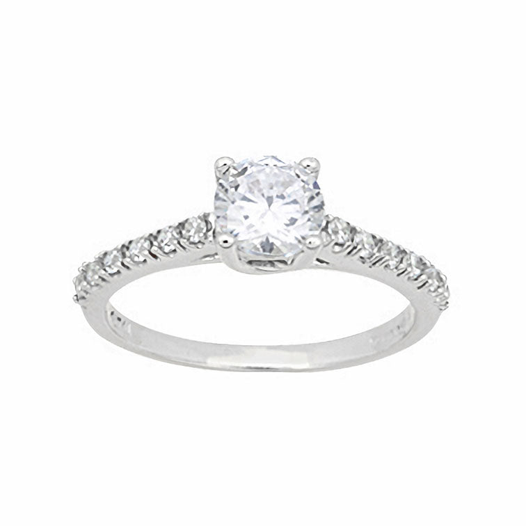 Amor Eterno - Anillo Round / Oro 14k Sólido