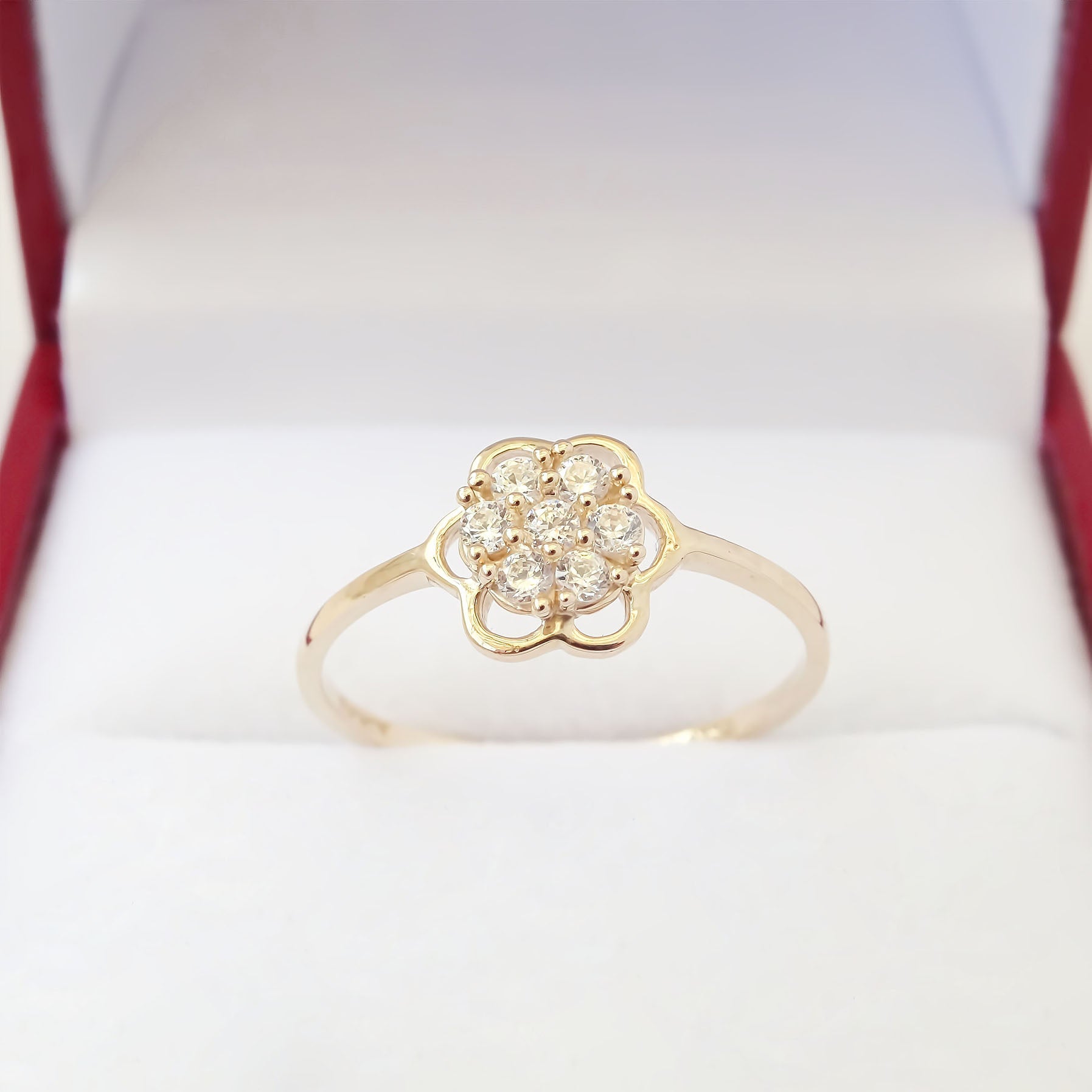 Amor Eterno - Anillo Lillium / Oro 14k Sólido