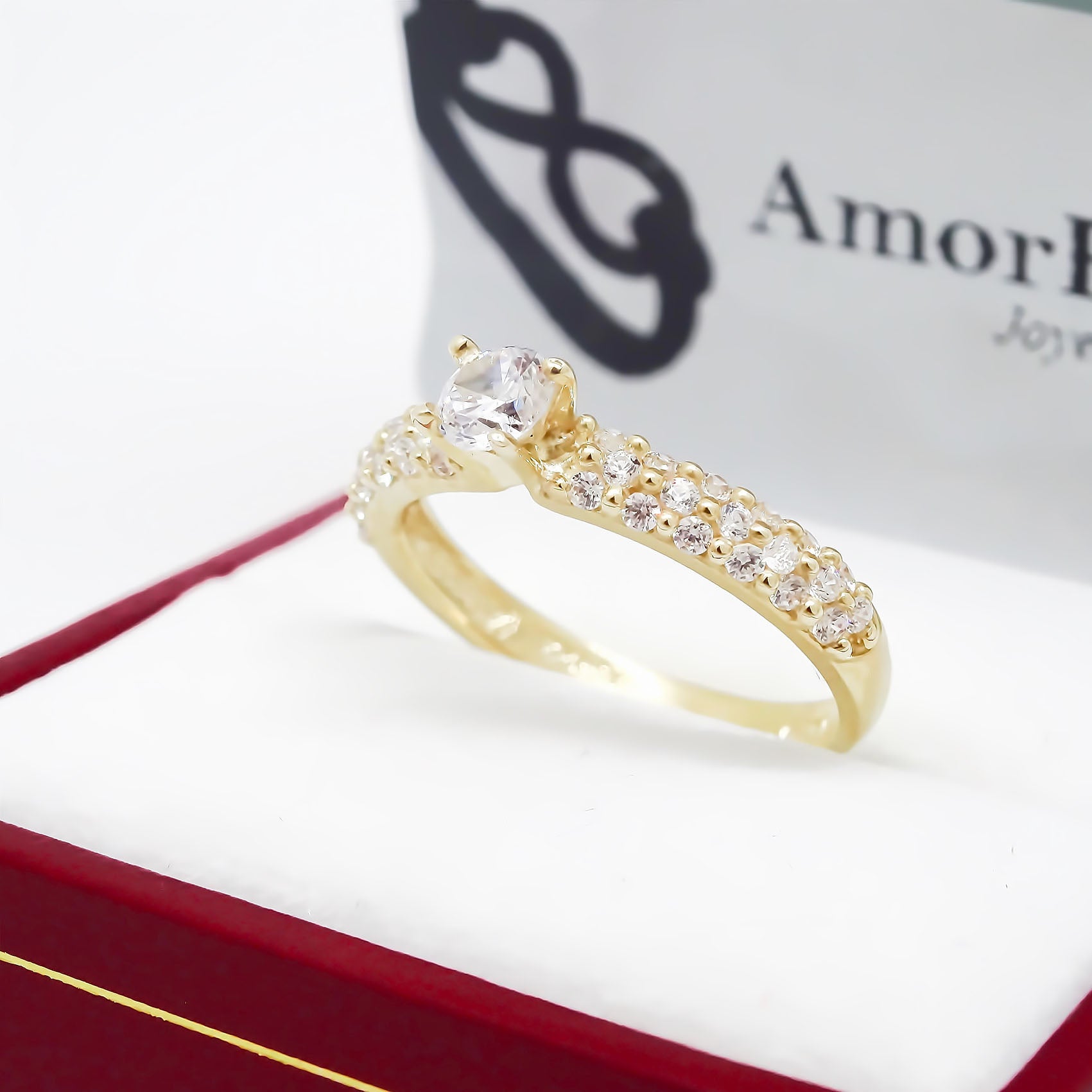 Amor Eterno - Churumbela Wilme- Oro Solido 10k- Envio Gratis