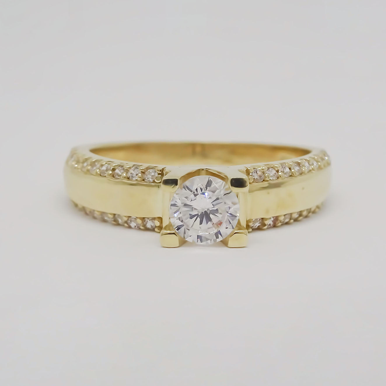 Amor Eterno - Anillo Neptune / Oro 14k Sólido