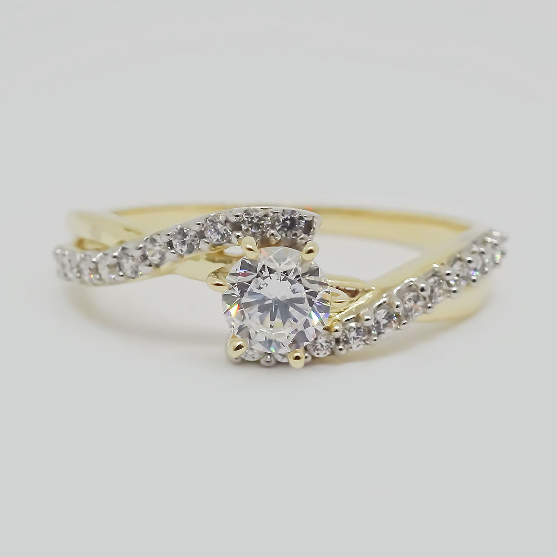 Amor Eterno - Anillo Summer / Oro 10k Sólido