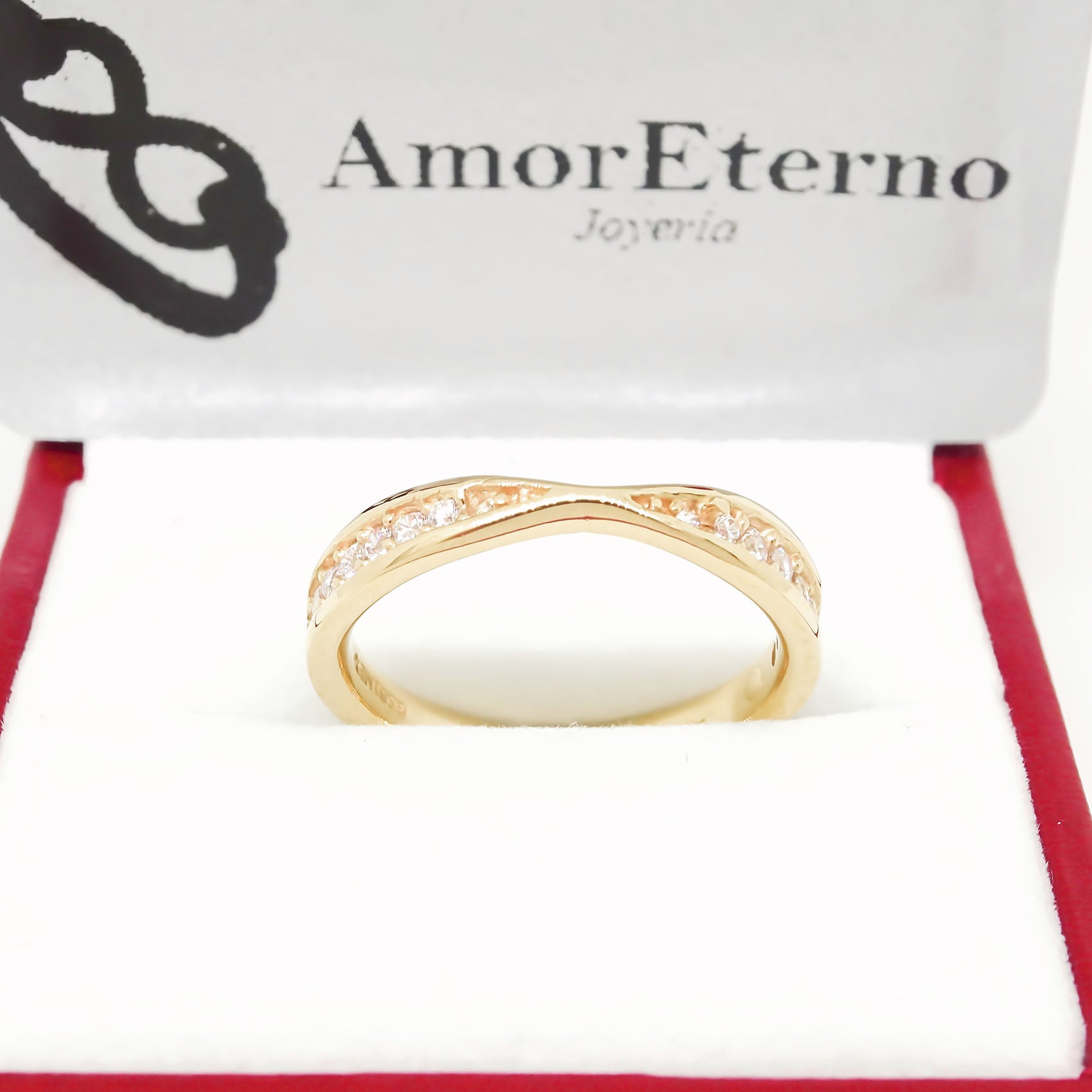 Amor Eterno - Anillo Marit / Oro 14k Sólido