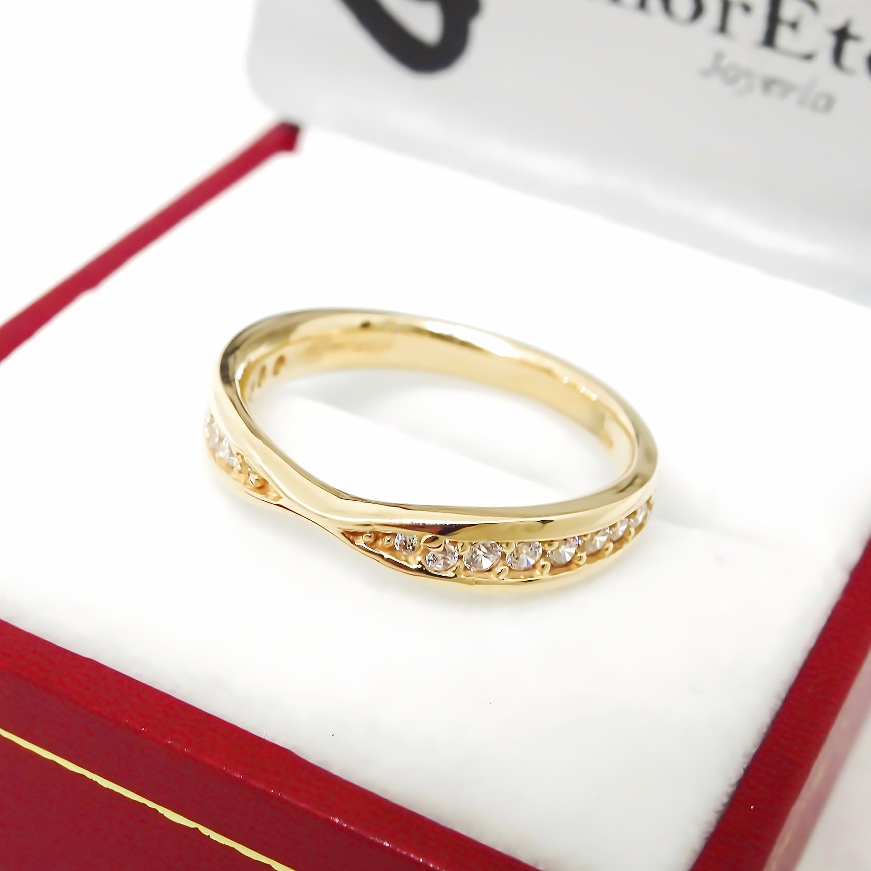 Amor Eterno - Anillo Marit / Oro 14k Sólido