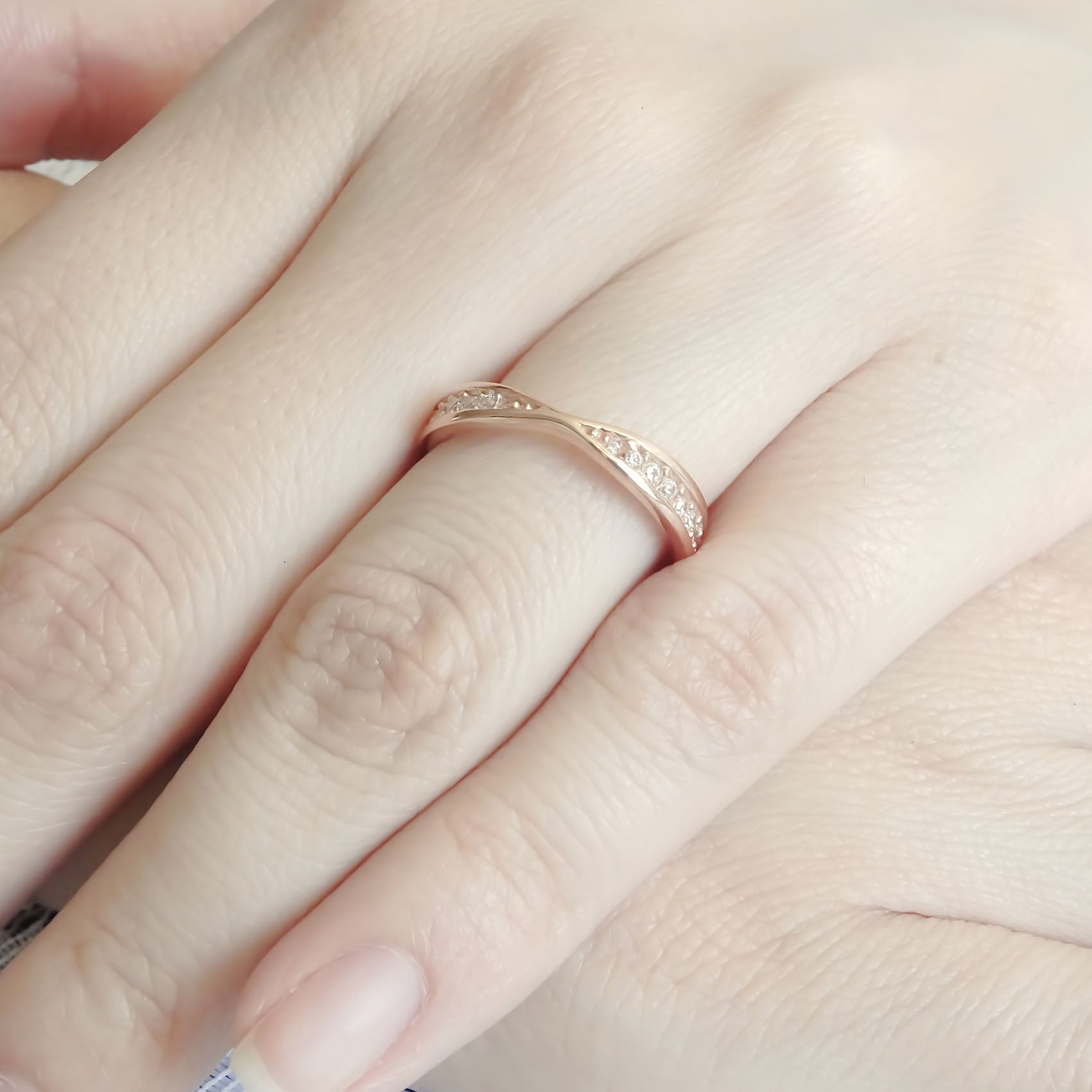 Amor Eterno - Anillo Marit / Oro 10k Sólido