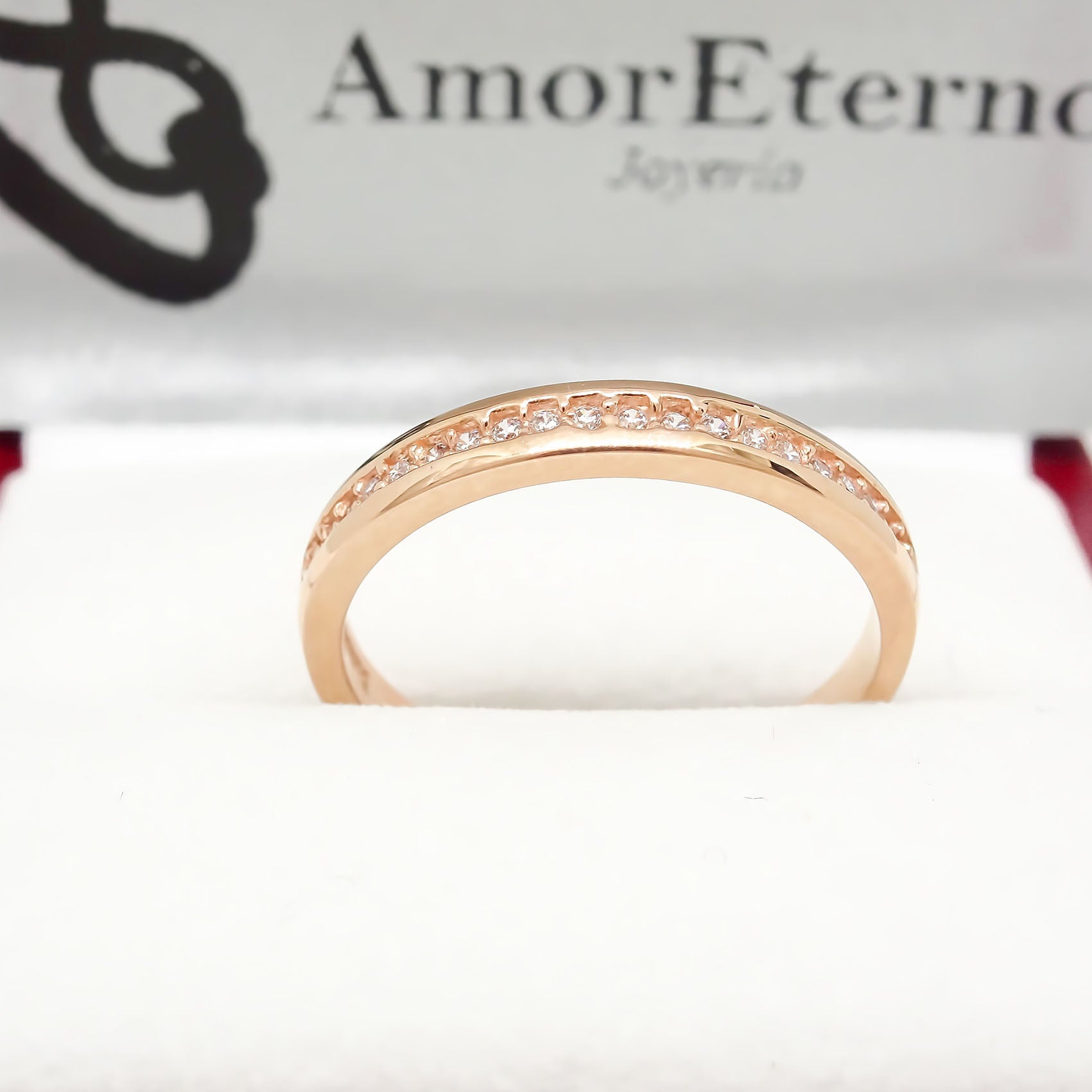 Amor Eterno - Churumbela Eva / Oro 10k/ Rosa