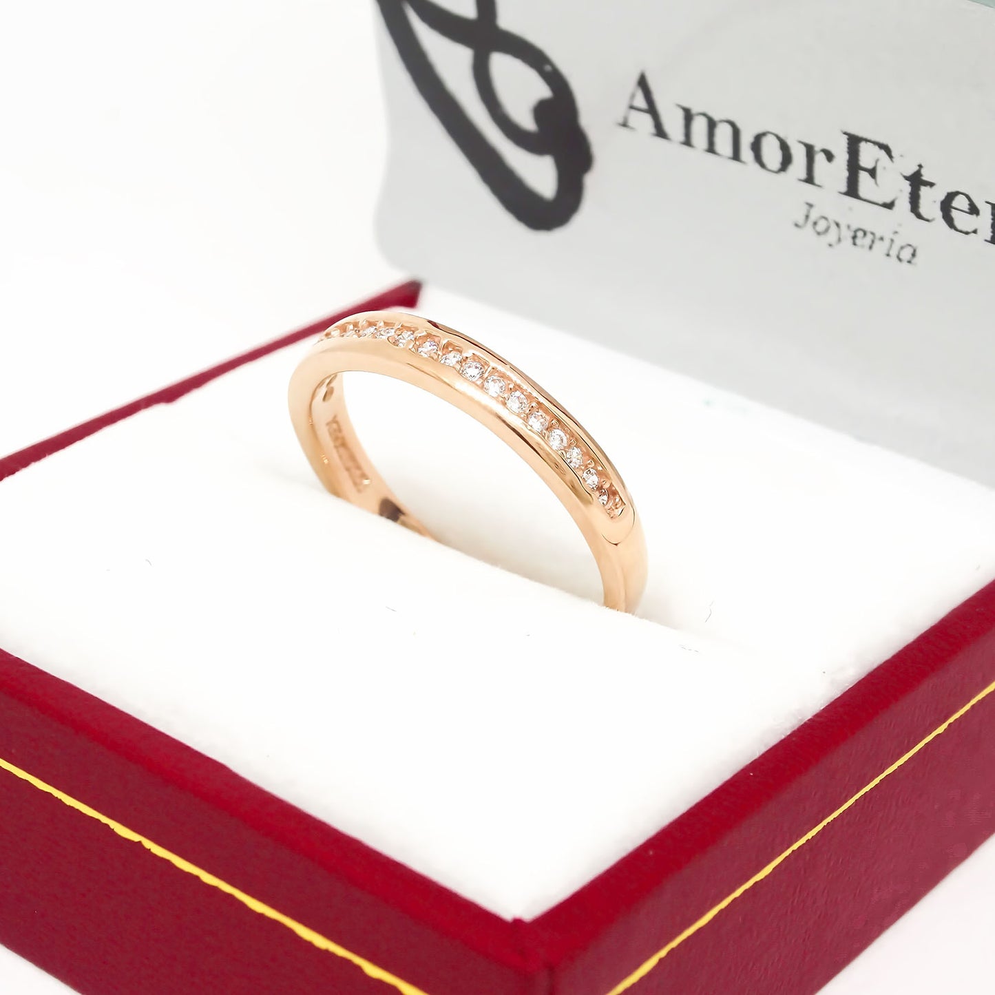 Amor Eterno - Churumbela Eva / Oro 14k/ Rosa