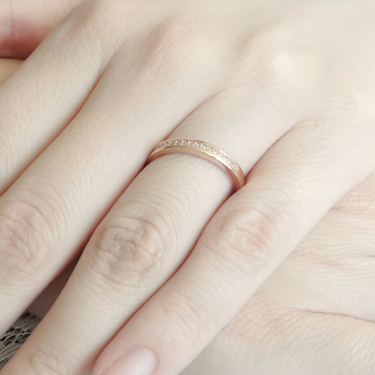 Amor Eterno - Churumbela Eva / Oro 14k/ Rosa