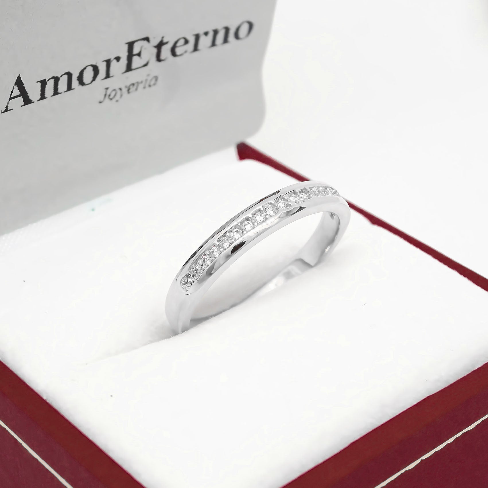 Amor Eterno - Churumbela Eva / Oro 14k/ Blanco