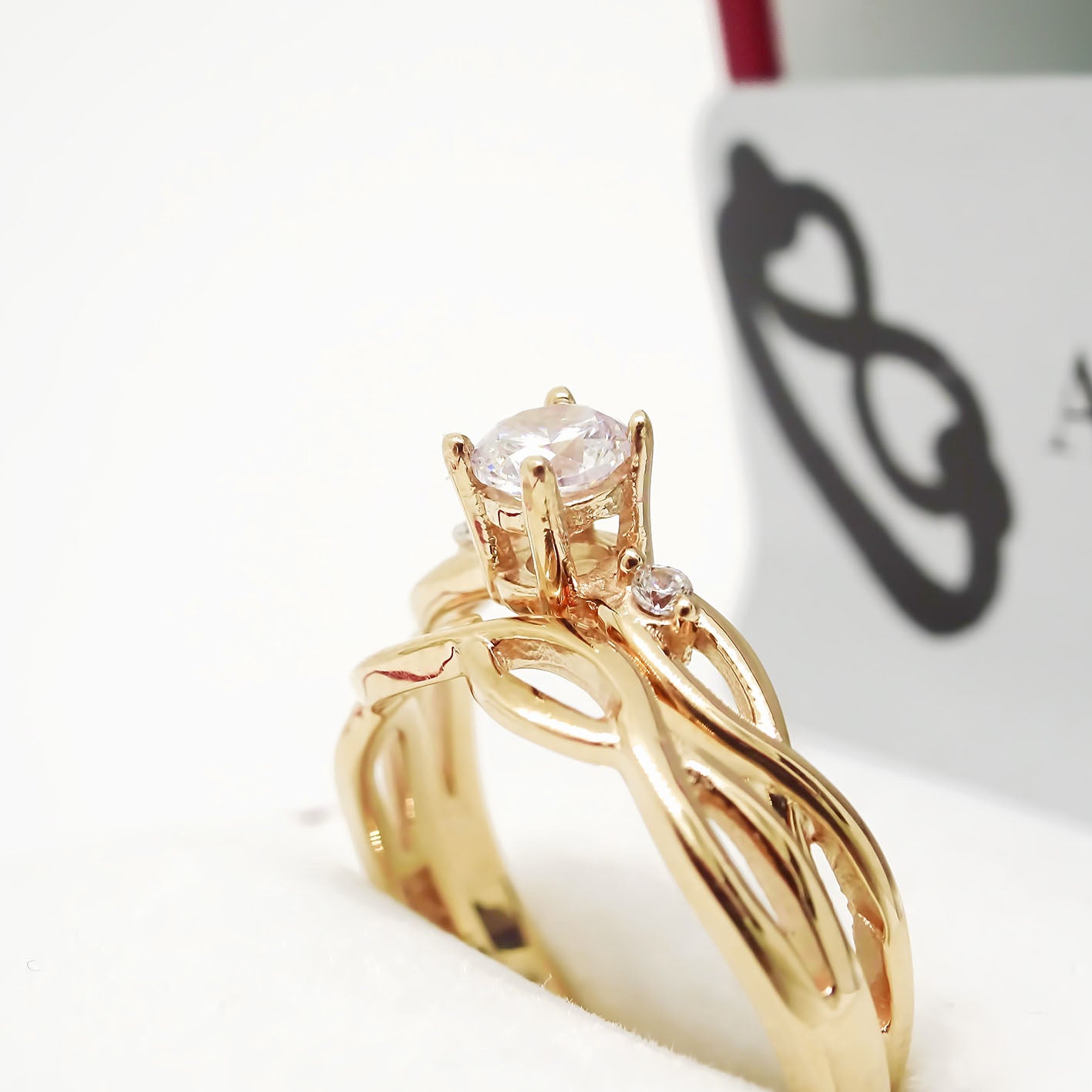 Amor Eterno - Alianza Mérida / Oro Sólido 14k / Amarillo