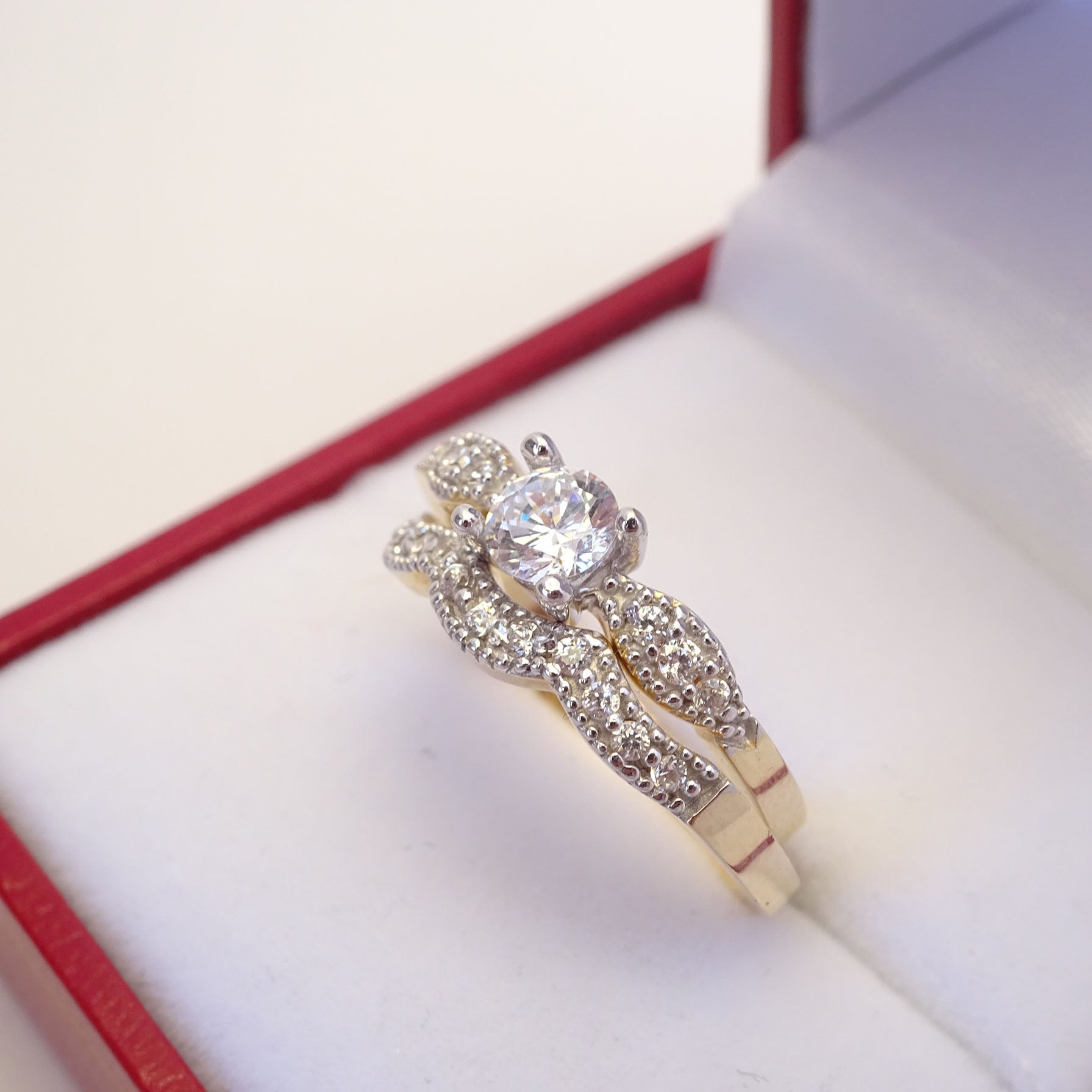 Amor Eterno - Alianza Smile / Oro Sólido 14k / Amarillo