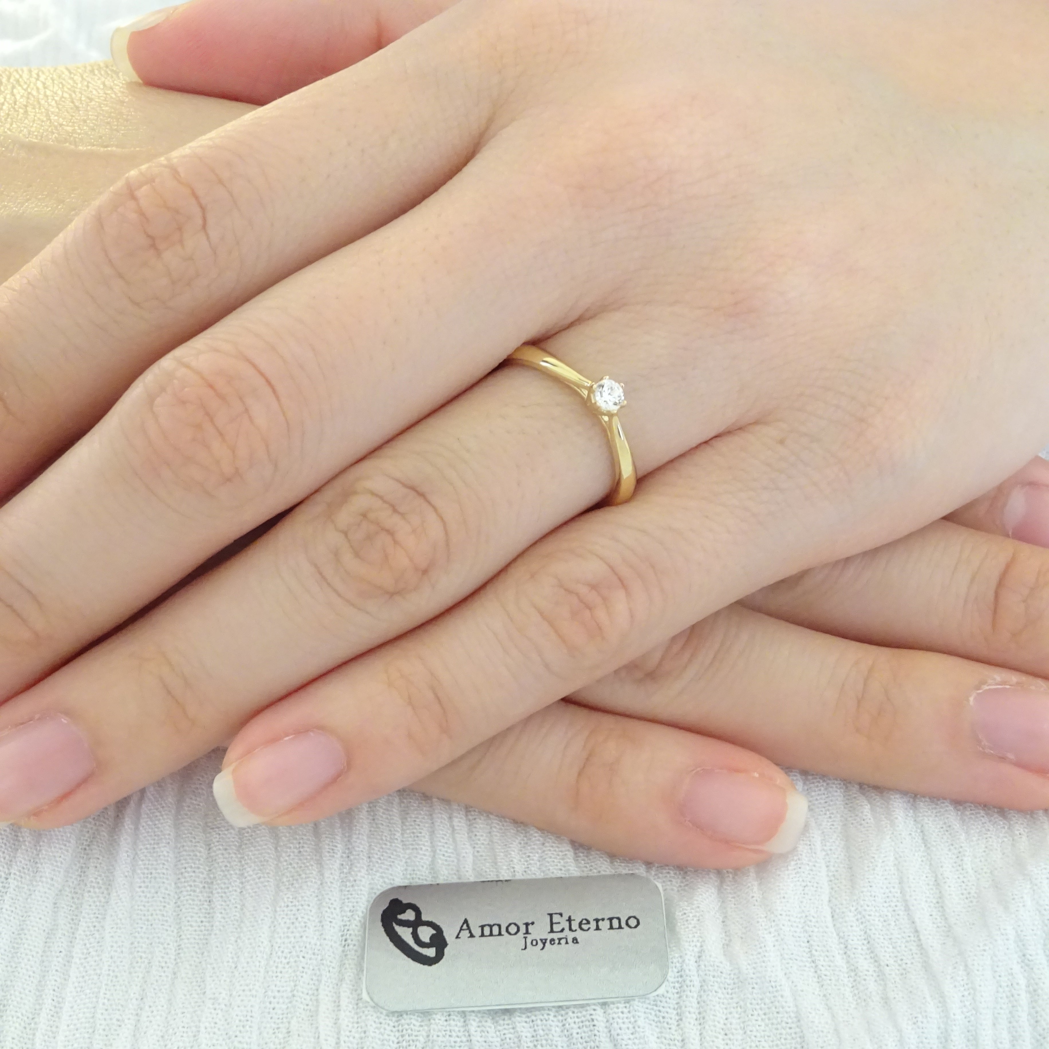 Anillo Alejandra / Oro 10k