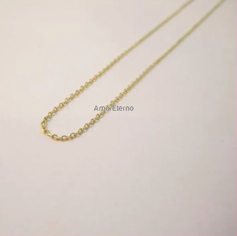 Amor Eterno - Xv Años / Dije+cadena / Corazón Oro 14k Solido