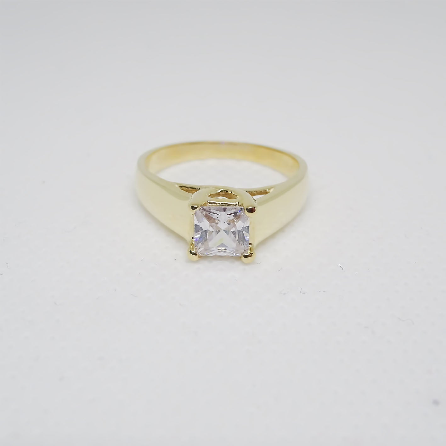 Amor Eterno - Anillo Steff / Oro 14k Sólido