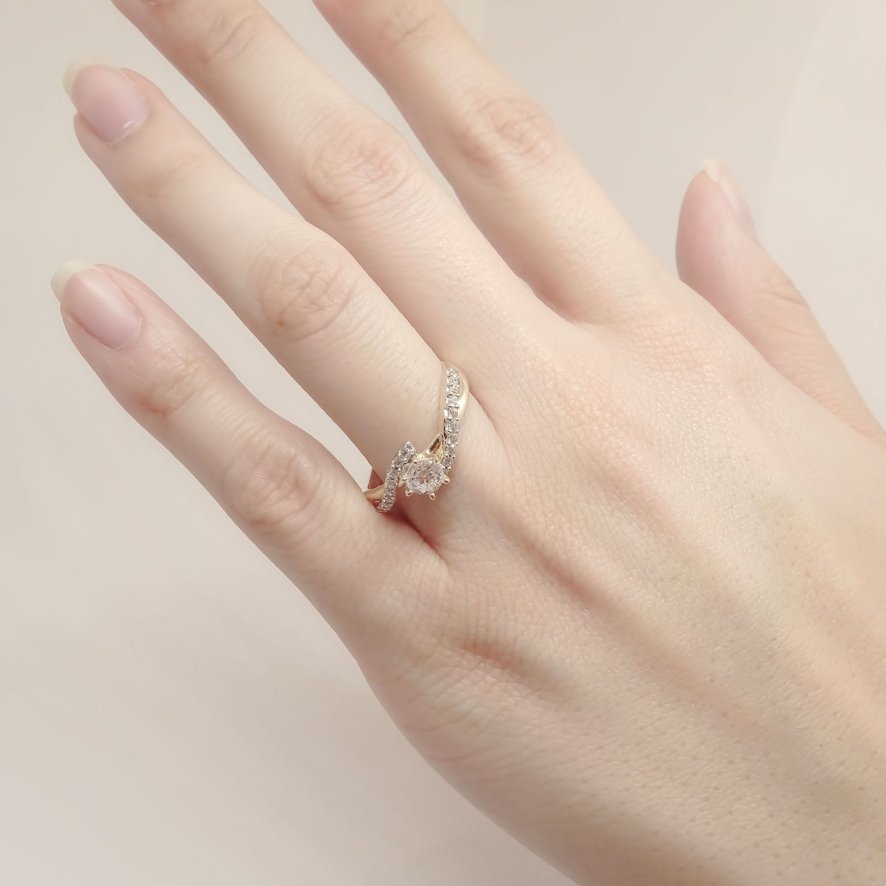 Amor Eterno - Anillo Summer / Oro 10k Sólido