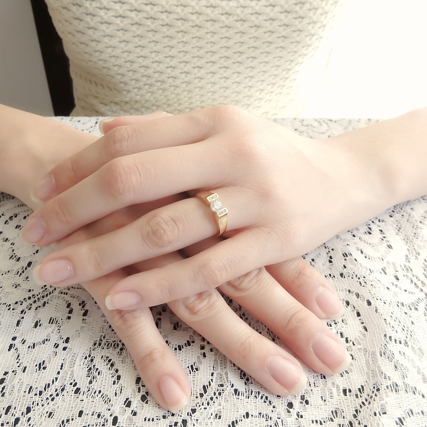 Anillo Cairo 10k