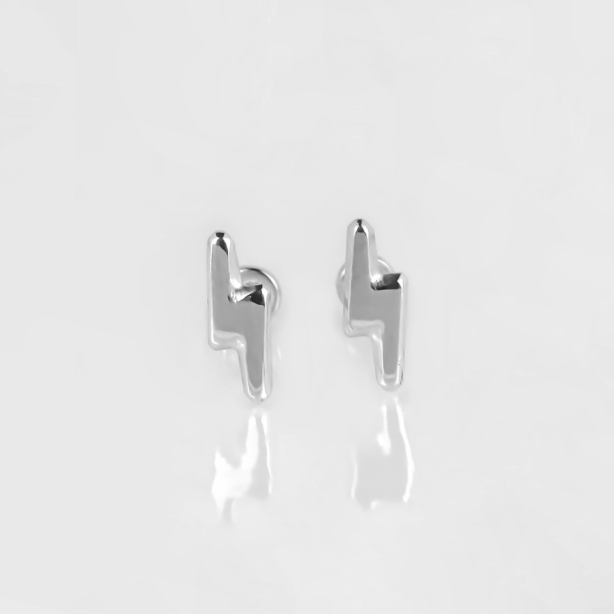 Amor Eterno - Broqueles Rayo Aretes / Oro 10k