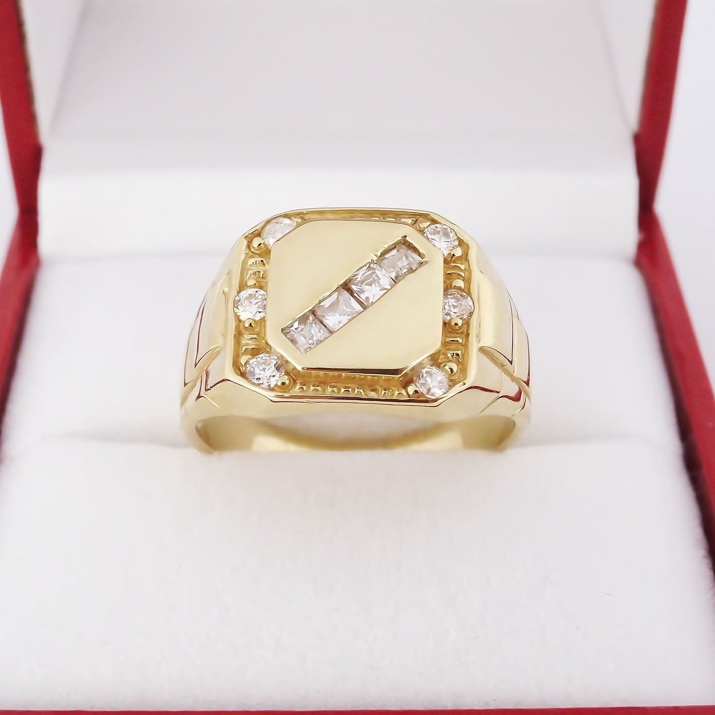 Amor Eterno - Caballero / Anillo / Kelowna*/ Oro 10k Sólido