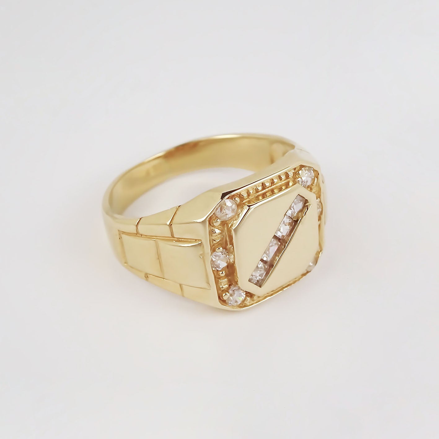 Amor Eterno - Caballero / Anillo / Kelowna*/ Oro 10k Sólido