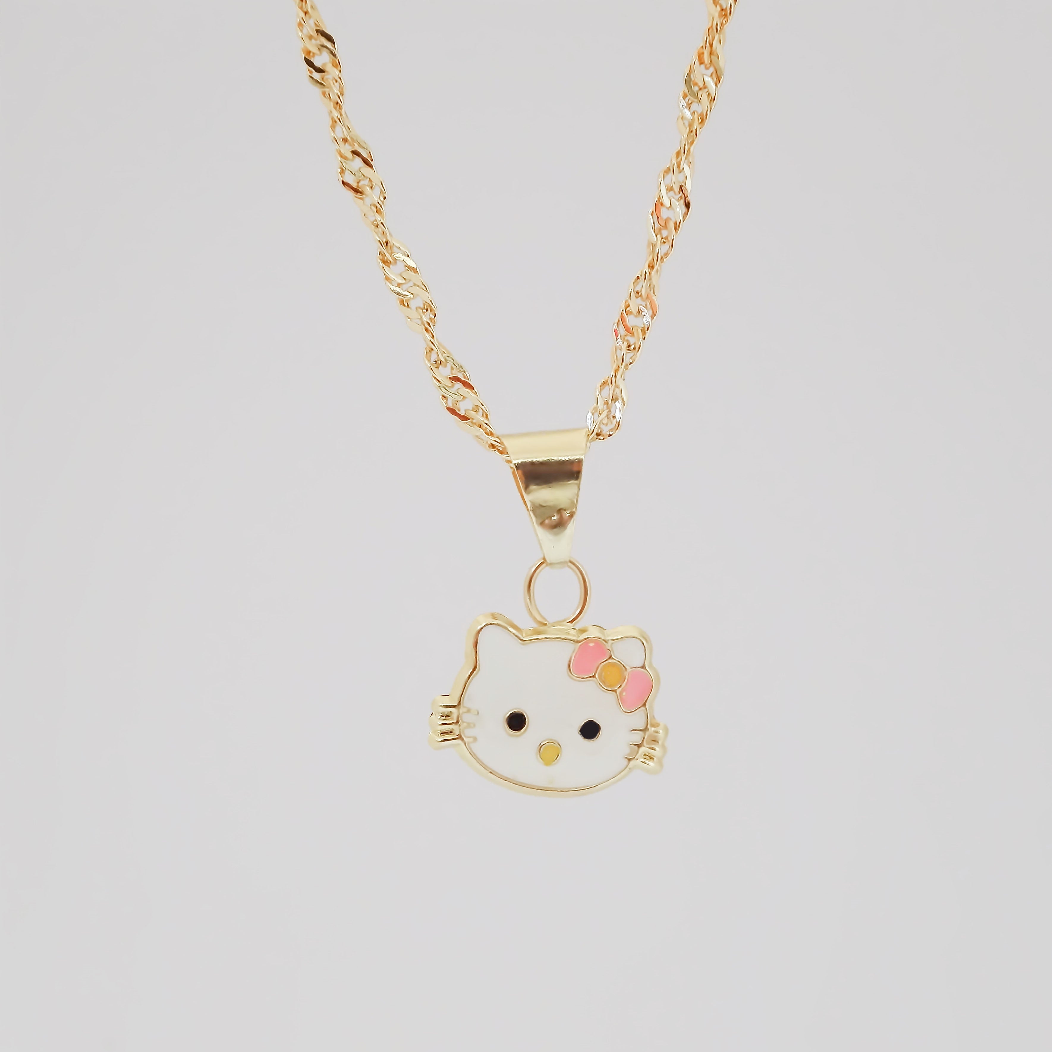 Amor Eterno - Dije Kitty Carita / Oro Sólido 10k