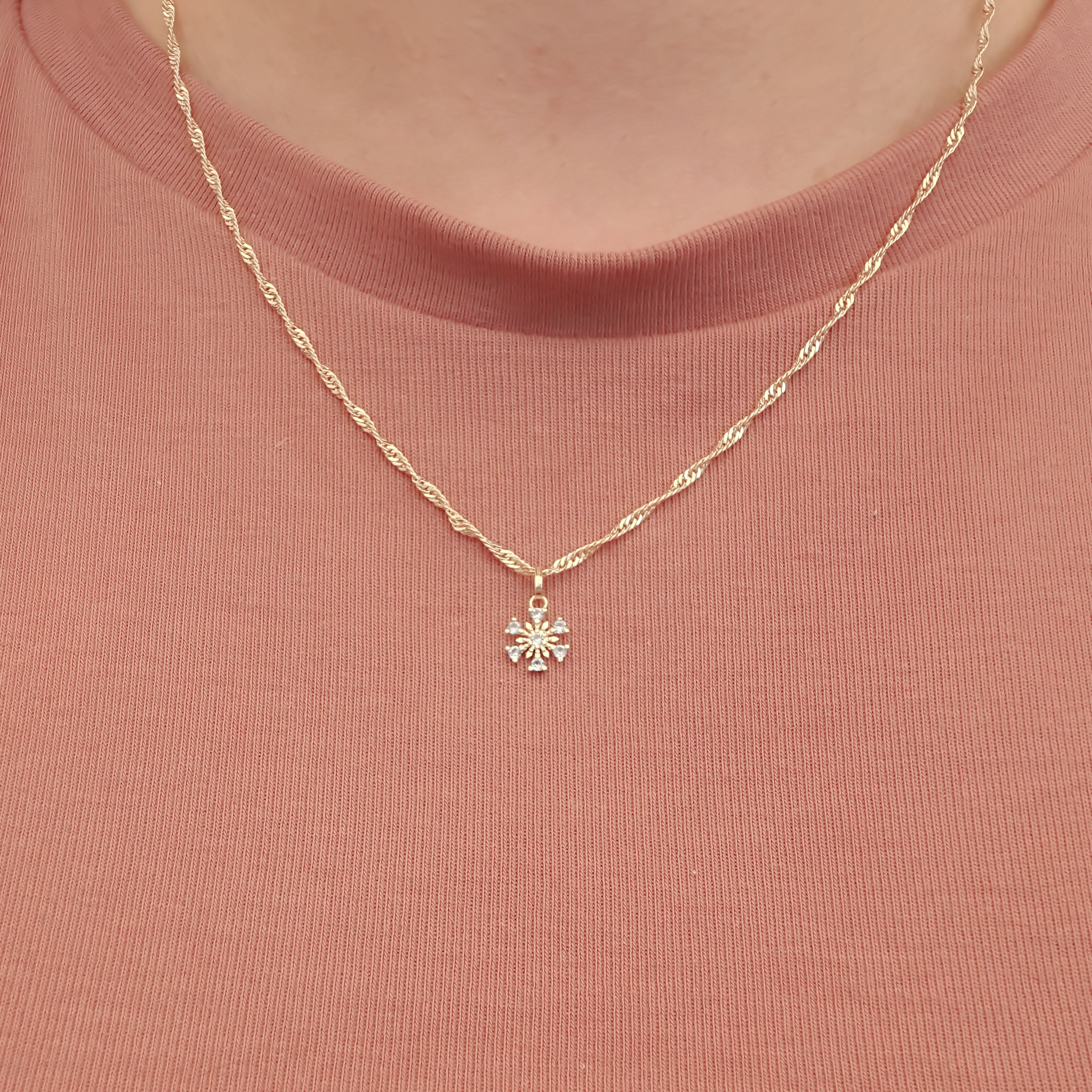 Amor Eterno - Dije Copo Frozen Disney / Oro Sólido 10k
